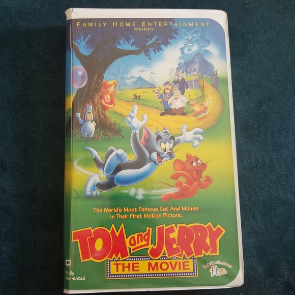 Family Home Entertainment Media Tom And Jerry The Movie 992 Fhe Vhs
